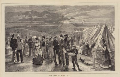 The Camp at Wimbledon by Edwin Buckman